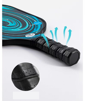 Ελαφρύς βάρος ανθεκτικός καρτονιού ίνες pickleball κουπί σετ από 4 με μπάλες και θήκη μεταφοράς