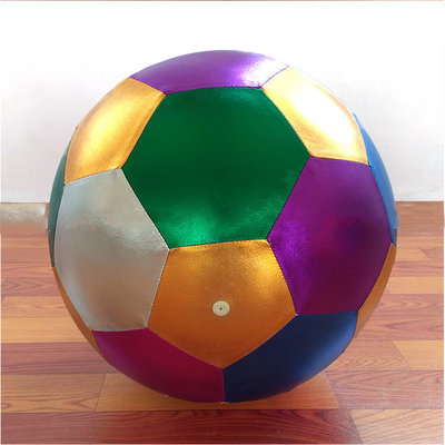Παιχνίδι 60cm PVC μπάλα ποδοσφαίρου για παιδιά OEM ODM Αποδεκτό Περιγραφή Καλύπτοντας ύφασμα ύφασμα
