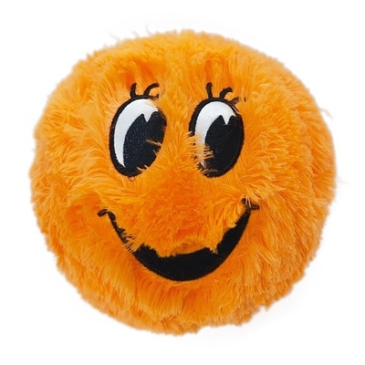 Εσωτερική μπάλα υλικό PVC Plush Rainbow Face Fur μπάλα μασκότ για τις εξατομικευμένες απαιτήσεις