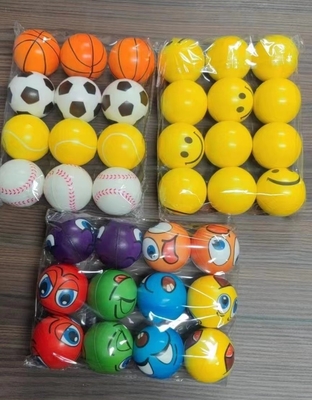 Απολαύστε τα οφέλη της 7cm PU Foam Anti Stress Sport Ball για αθλητισμό και χαλάρωση