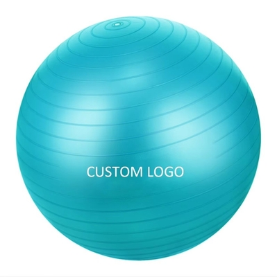 Availalbe OEM 55cm PVC Anti-Burst Gym Exercise Yoga Ball με αντλία αέρα και πολύχρωμο