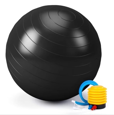 Availalbe OEM 55cm PVC Anti-Burst Gym Exercise Yoga Ball με αντλία αέρα και πολύχρωμο