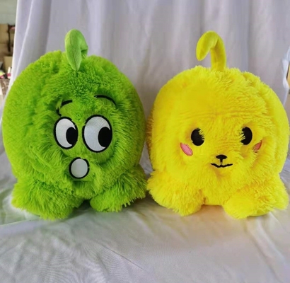 Σκιπ μπάλα φουσκωτό emoji χαρακτήρας μαλακό plush μπάλα αστείο πρόσωπο τριχωτό Neon emoji μπάλα