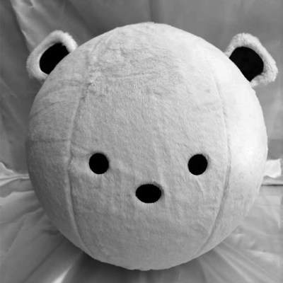 Ανάκαμψη του στρες Φουλούχια μπάλα Hopper με Plush Cover Πολυεστέρα Εξωτερικό υλικό δέρματος