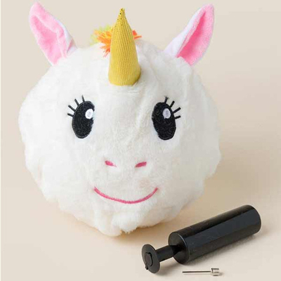 OEM ODM Αποδεκτό φουσκωτό Buddy Ball Seahorse Διαμέτρου 12''Plush Unicorn μπάλες