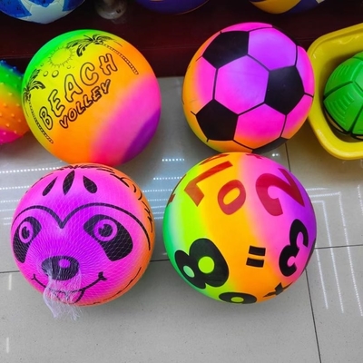 Rainbow 14 Years Up Rainbow Toy Ball Pvc Voleyball Πυροβόλο Voleyball για παιχνίδι στην παραλία