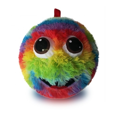 Αποδεκτό Unisex Custom Rainbow Colorful Inflatable Plush Ball για προσαρμογή