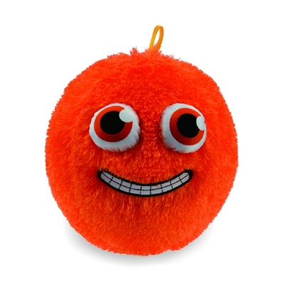 Υφάσματα εσωτερικής σφαίρας PVC αισθητήρα TPR Fuzzy Ball Plush παιχνίδια για συντονισμό χέρι-μάτι